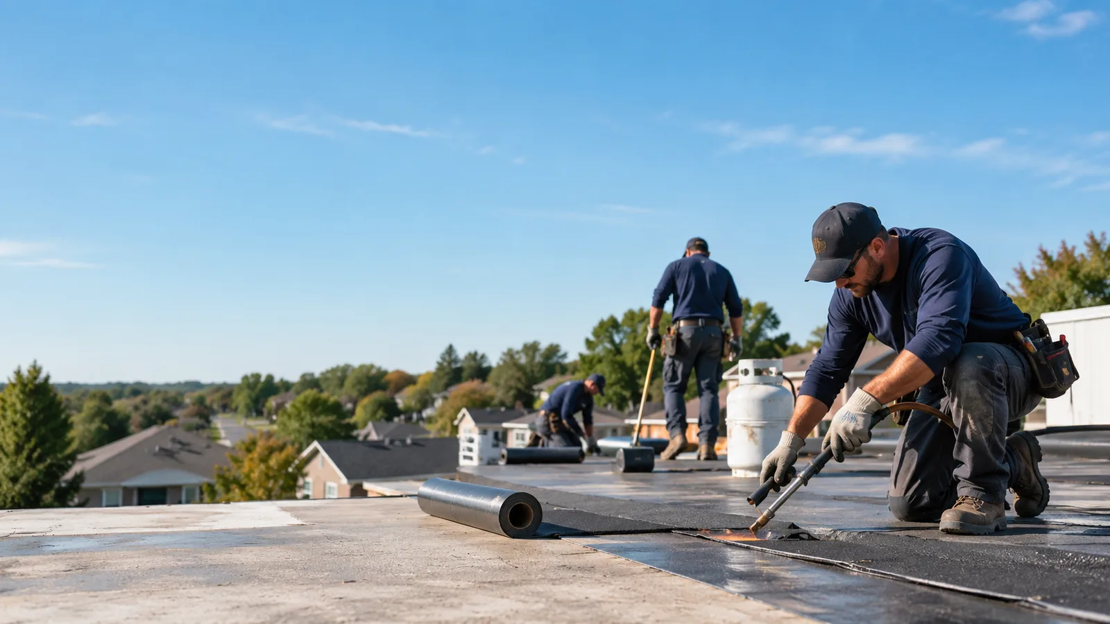 Flat Roof Leak Repair providers in Andover, IL